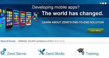Zend Studio 發布全新移動開發套件 PHP開發者也能輕松構建iOS應用